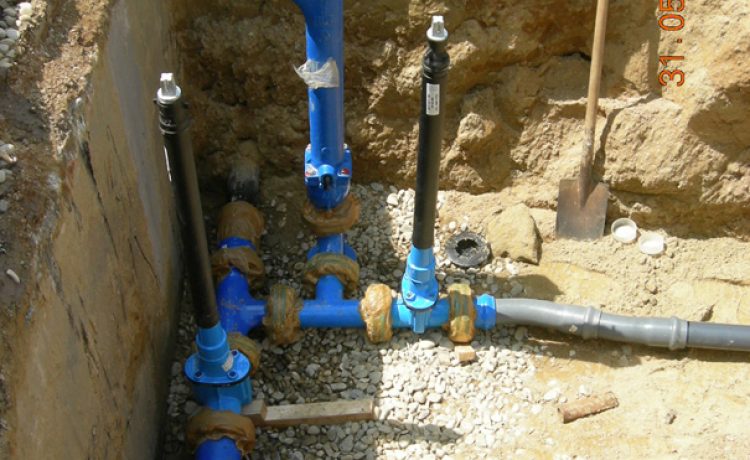Wasserleitungsbau